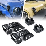 For Jeep Wrangler 07-26 Xprite Blue Aluminum Hood Latches U.s. Flag New. Price: $47.99.