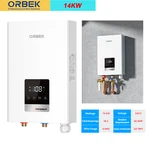 Orbek 14KW Tankless Water Heater Electric 240V Instant Hot For Bath New. Price: $235.99.