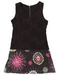 Desigual Womens Sleeveless A-line Dress Eu 42 Large Black Floral Cotton BD27 Pre-owned. Price: $36.96.