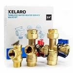 3/4" Tankless Water Heater Descaling Valve Kit - Threaded Installation... New. Price: $67.97.