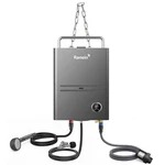 Ranein Portable Propane Tankless Water Heater 34,000 Btu 1.32 Gpm With Gray New. Price: $310.49.