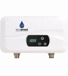 Ecosmart Pou 6T 6.5KW 240V Thermostatic Point Tankless Electric Water Heater Open. Price: $80.00.