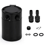 Pqy Baffled Oil Catch Can Kit Universal 2 Port Aluminum Separator Reservo... New. Price: $27.88.