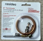 Resideo 36 Inch Thermocouple Replacement For Gas Furnaces Boilers Water Heaters New. Price: $17.99.
