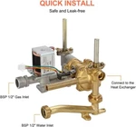 Camplux AY132 Gas-water Valve Assembly For Tankless Heater Replacement Kit New. Price: $39.99.