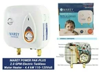 Marey Power Pak-plus 2.0 Gpm Electric Tankless Water Heater 4.4 Kw 110-120VOLT New. Price: $419.99.