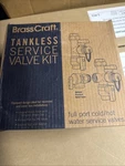 Brasscraft TWV3SRX Sweatx Ips Hot/cold Service Valve Kit W/200K Relief 3/4 New. Price: $70.67.