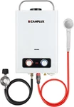Portable 1.58 Gpm Propane Tankless Water Heater For Camping & Rv Use New. Price: $331.99.