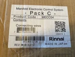 Rinnai REU-MSB-C2-2 Manifold Electronic Control System Pack New. Price: $49.99.