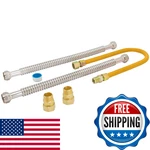 Eastman Gas Water Heater Installation Kit 18 Inch Corrugated Stainless Steel New. Price: $50.69.