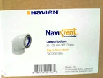 Navien Navivent 80-125MM 90 Degree Elbow GXXX001895 Open. Price: $29.99.