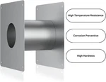 Camplux 3.15" Wall Thimble Pellet Vent Adjustable Thickness For Gas Water Heater New. Price: $44.99.