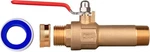 HMP012 Full Port Water Heater Straight Drain Valve(lf Compliant Brass, 3/4" Mnpt New. Price: $46.86.