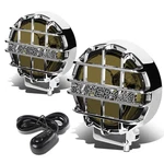 Dna Motoring FL6USWSMCH Round Fog Lights W/switch New. Price: $69.98.
