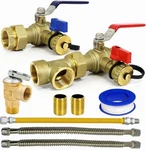 Cmi - 3/4 Inch Ips Female Threaded Complete Tankless Water Heater Brass New. Price: $150.94.