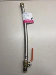 Sharkbite Max 18":1/2" Ptc Inlet 3/4" Fip Outbraided Stainless Steel Connector New. Price: $22.99.